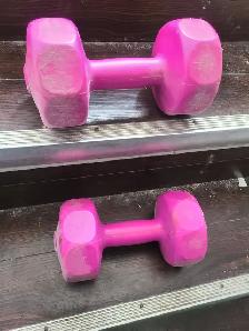Pink Dumbbell Set - Photo 2