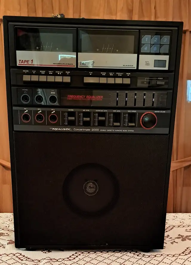 Karaoke PA System (Realistic Concertmate 2000)