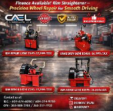 CAEL Brake Drum Lathe & Rim Straightener Machines – Built for Pr
