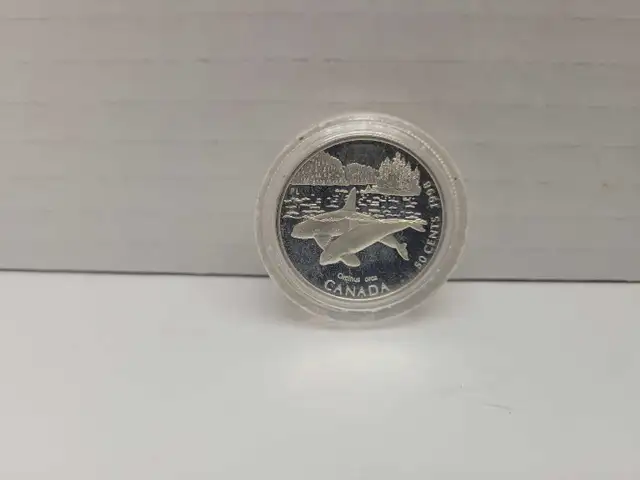 Royal Canadian Mint .925 Silver 50 Cent Coin 1998
