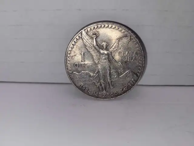 Mexican 1984 .9999 1 Oz Silver Coin