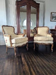 French Bererge Chairs - Photo 7