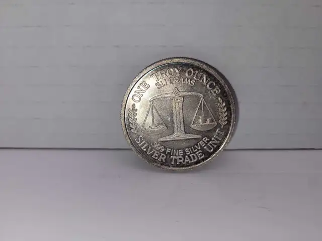 1 Oz .999 Silver Coin