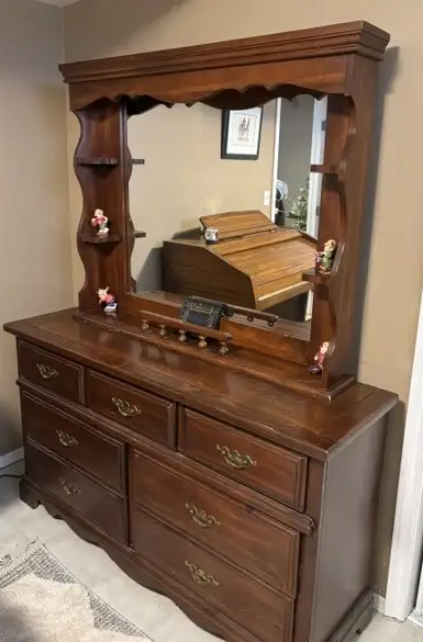 Mahogany Dresser with Mirror