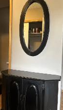 Entry Table with Mirror