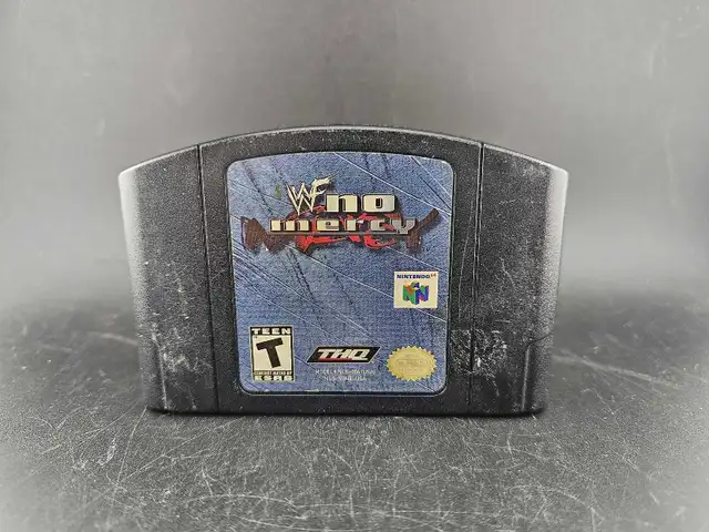 N64 WWF WWE No Mercy