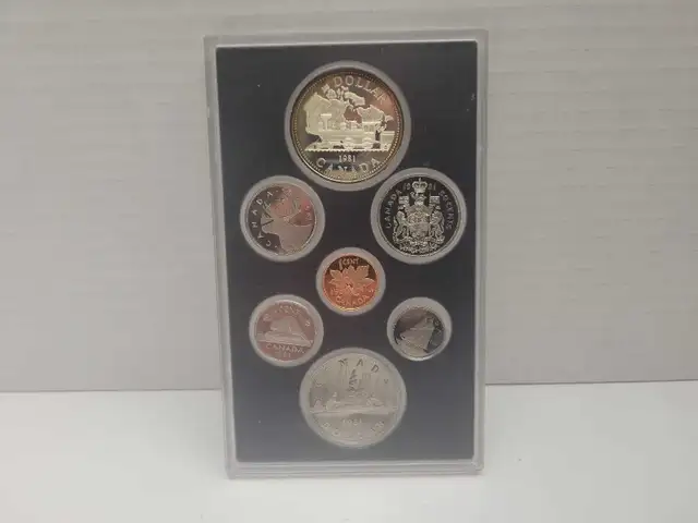 Canadian 1981 Proof Set Coins