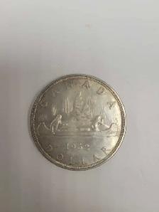 Canada 1962 Silver Dollar