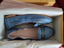 Miss Dot ballet flats / blue /size 7.5 (EU 38)/ Italy / leather - Photo 2