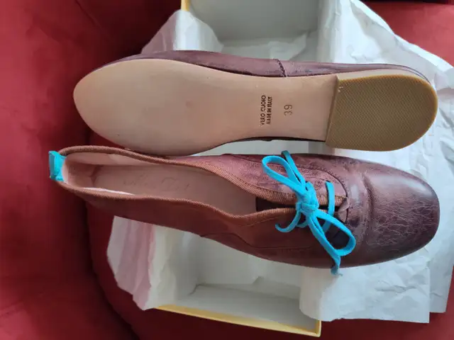 Miss Dot ballet flats size 7.5 -8 (EU 39)/ Italy / leather