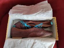 Miss Dot ballet flats size 7.5 -8 (EU 39)/ Italy / leather - Photo 2