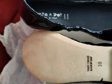 Miss Dot ballet flats size 7.5 (EU 38)/ gloss/ Italy / leather - Photo 2