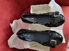 Miss Dot ballet flats size 7.5 (EU 38)/ gloss/ Italy / leather - Photo 3