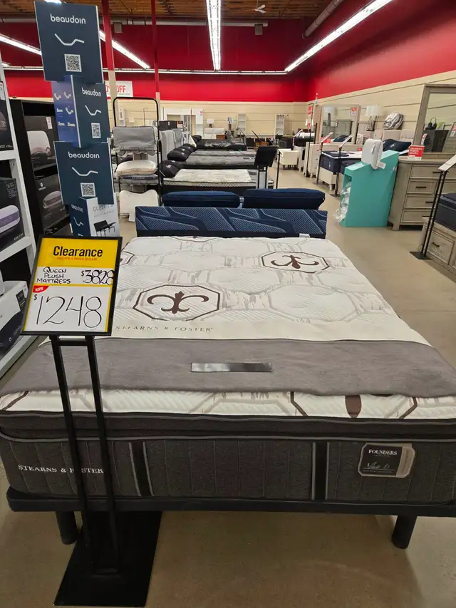 Clearance Queen Plush Mattress