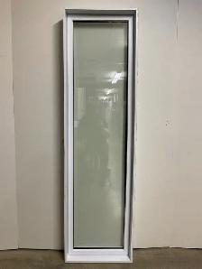10956FP Fenêtre Fixe PVC Blanc Salle de montre 19 3/4 x 70 3/4