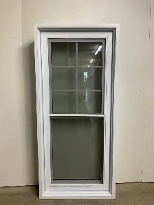 10947GP Fenêtre Guillotine PVC  Moustiquaire percé 28 1/8x61 7/8
