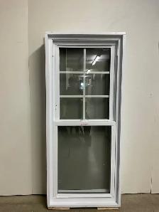 10947GP Fenêtre Guillotine PVC  Moustiquaire percé 28 1/8x61 7/8 - Photo 2