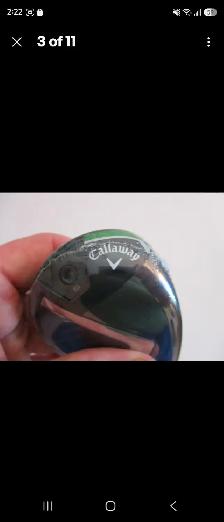 Brand new callaway elyte X #4 hybrid head only still in wrapper! - Photo 2