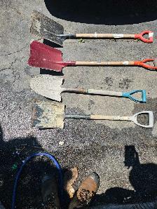 Assorted Garden Shovels aluminum short - Photo 2