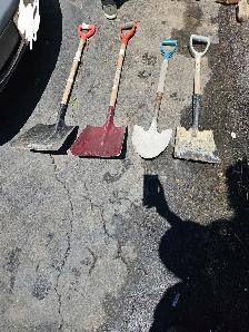 Assorted Garden Shovels aluminum short - Photo 3