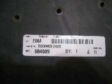 Hustler discharge chute deflector part # 604609 - Photo 2