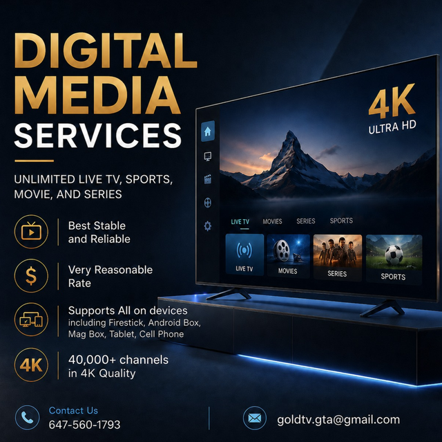Stable 4k channels with zero buffering