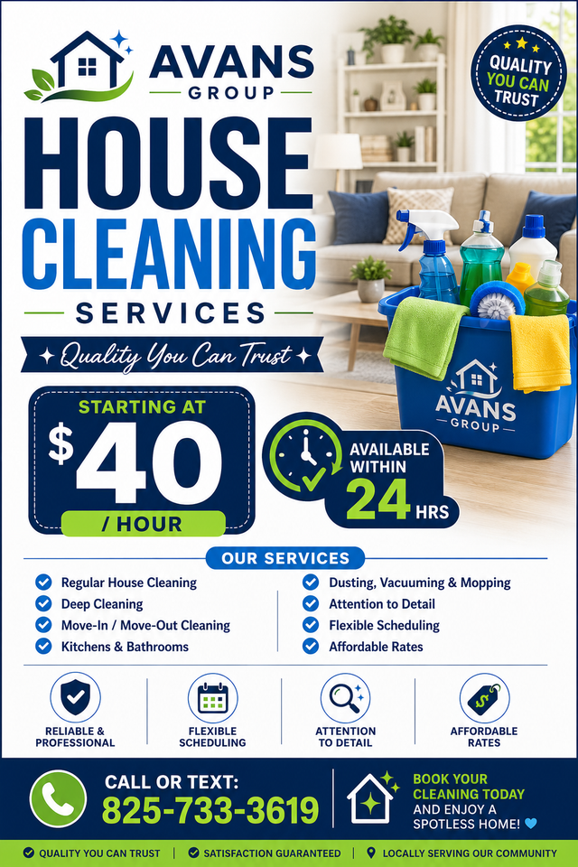 HOUSE CLEANING SERVICES