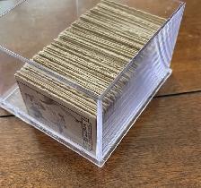 1962 Topps CFL complete set of 169 cards