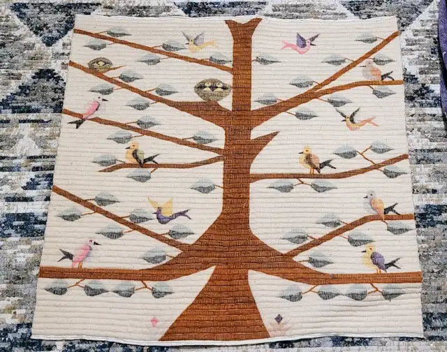 Vintage Peruvian Woven Wool Tapestry