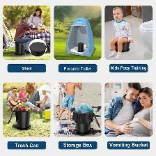 Portable and Folding Toilet Special Selling at $19 - Photo 5