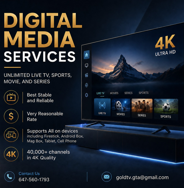 Stable 4k channels with zero buffering