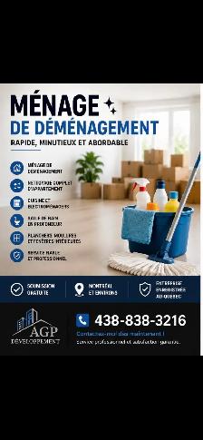 Ménage de déménagement!