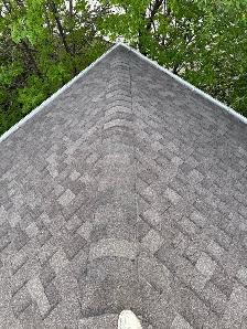 Roof Shingles repair done, Before and After the repair - Photo 2