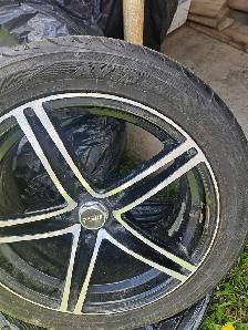 235/45r18 summer tire and rim - Photo 5