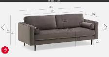 3-Seaters Sofa 100% leather For Sale - Photo 6