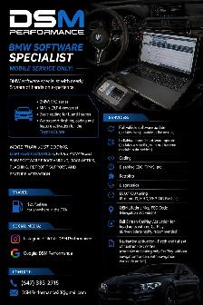 BMW (coding, diagnostics, software updates)
