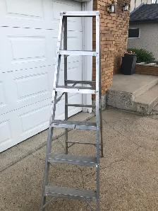 6 FOOT ALUMINUM STEP LADDER