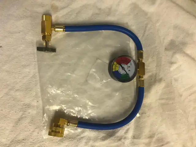 A/C RECHARGER WITH GAUGE