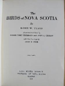 THE BIRDS OF NOVA SCOTIA by Robbie Tufts – 1961 HC - Photo 4
