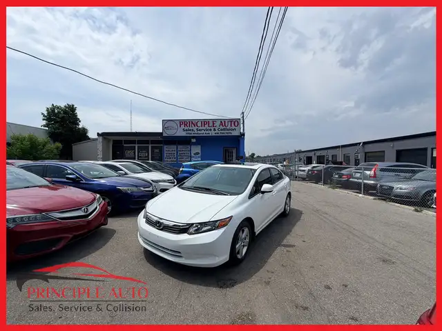 2013 Honda Civic EX 98KM CERTIFIED-WARRANTY