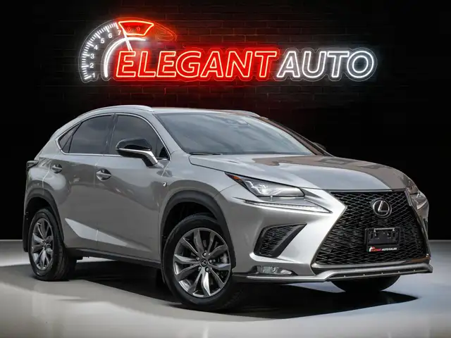 2021 Lexus NX 300|F-SPORT2|NAV|ROOF|B.SPOT|BACKUP|RED INT|CLEAN