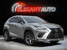 2021 Lexus NX 300|F-SPORT2|NAV|ROOF|B.SPOT|BACKUP|RED INT|CLEAN