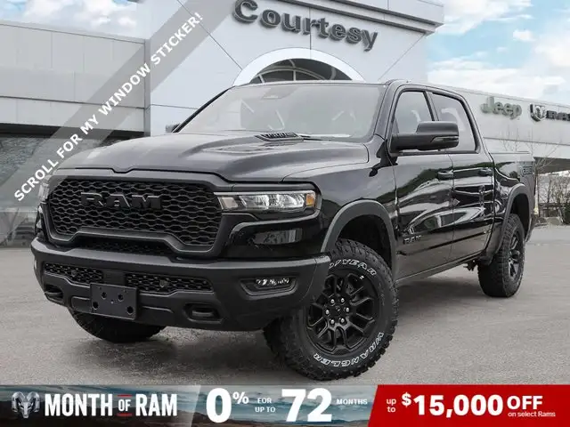 2026 Ram 1500 Rebel | 5.7L HEMI | RAMBOX
