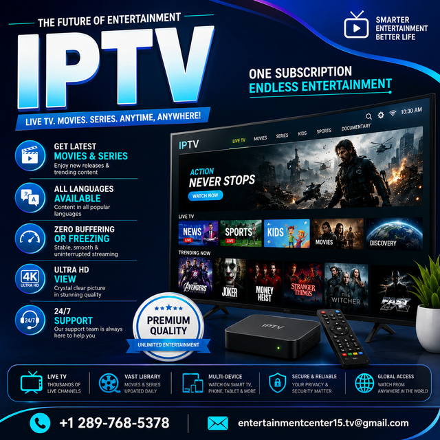 Latest 4k tv subscription for all devices!