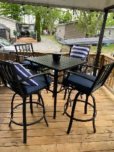 Outdoor Bar Height Dining Set BRAND NEW - Photo 5