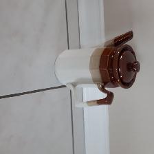 BELLEBRANDE THÉIÈRE NEUVE CÉRAMIQUE TAIWAN 9'HA BLANC BEIGE GRIS - Photo 3