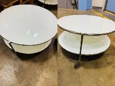 SALE! FOR $30 - WHITE ROUND TABLE
