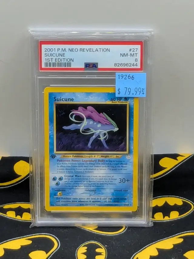Suicune 1st Ed NM-MT 8 (#19266)