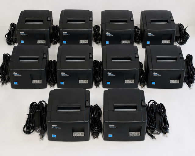 LOT of 10 STAR TSP654IIU 654II USB TSP 650 Thermal printer