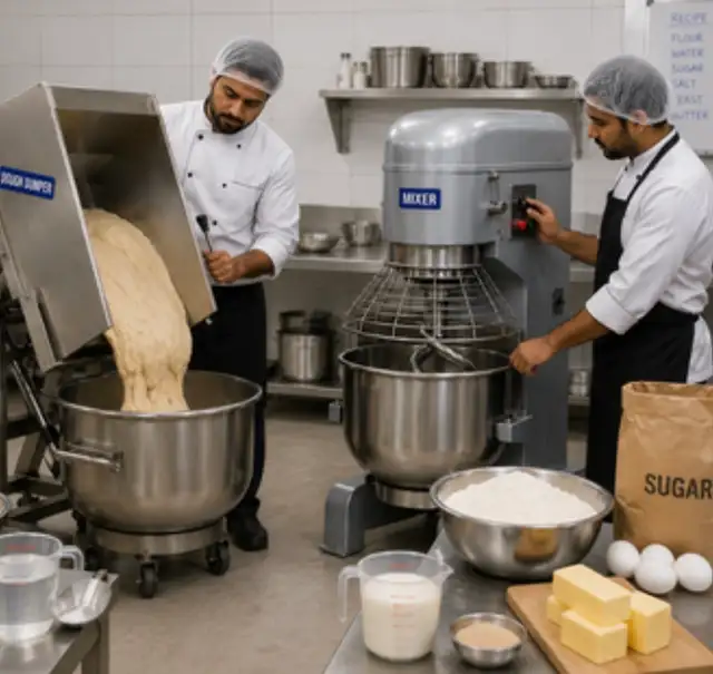 Hiting Dough Dumper